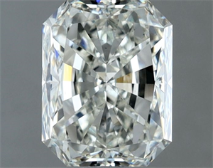 Picture of Natural Diamond 1.51 Carats, Radiant with  Cut, H Color, VS1 Clarity and Certified by IGI