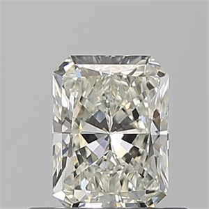 Foto Diamante Natural 0.55 quilates, Radiante , Color J, claridad VVS2 y certificado GIA de