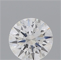 Natural Diamond 0.45 Carats, Round with Excellent Cut, F Color, SI2 Clarity and Certified by GIA