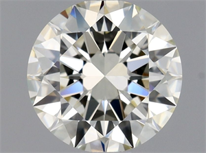 Picture of Natural Diamond 0.90 Carats, Round with Excellent Cut, I Color, VVS1 Clarity and Certified by IGI