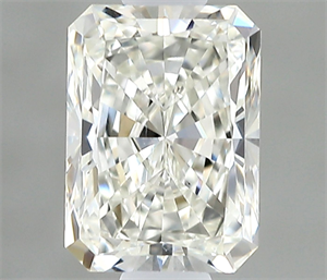 Picture of Natural Diamond 0.50 Carats, Radiant with  Cut, G Color, VS2 Clarity and Certified by IGI