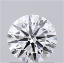 Del inventario de diamantes de laboratorio, 0.73 quilates, Redondo , Color D, claridad VS1 y certificado IGI