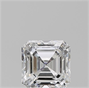Diamante Natural 0.70 quilates, Asscher , Color E, claridad SI1 y certificado GIA
