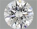 Lab Grown Diamond 0.97 Carats, Round with Excellent Cut, D Color, VVS2 Clarity and Certified by IGI
