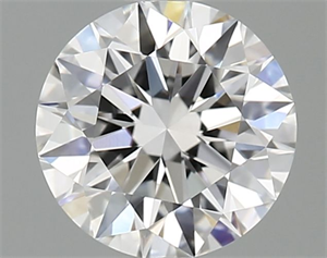 Picture of Lab Grown Diamond 0.97 Carats, Round with Excellent Cut, D Color, VVS2 Clarity and Certified by IGI