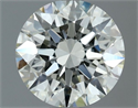 Diamante Natural 0.60 quilates, Redondo , Color J, claridad VVS1 y certificado IGI
