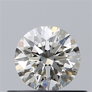 Foto Diamante Natural 0.42 quilates, Redondo , Color J, claridad SI1 y certificado GIA de