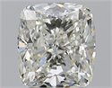 Natural Diamond 2.01 Carats, Cushion with  Cut, J Color, VS2 Clarity and Certified by GIA
