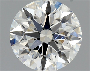 Picture of Natural Diamond 0.72 Carats, Round with Excellent Cut, G Color, VVS1 Clarity and Certified by GIA