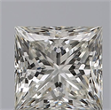 Natural Diamond 0.81 Carats, Princess with  Cut, G Color, IF Clarity and Certified by IGI
