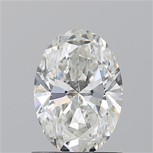 Picture of Natural Diamond 1.01 Carats, Oval with  Cut, I Color, SI2 Clarity and Certified by GIA