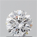 Diamante Natural 0.80 quilates, Redondo , Color D, claridad SI1 y certificado GIA