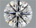 Natural Diamond 0.41 Carats, Round with Excellent Cut, G Color, SI2 Clarity and Certified by GIA
