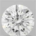 Lab Grown Diamond 0.72 Carats, Round with Ideal Cut, D Color, VS1 Clarity and Certified by IGI