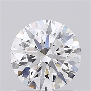 Picture of Lab Grown Diamond 0.86 Carats, Round with Ideal Cut, D Color, IF Clarity and Certified by IGI