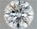 Natural Diamond 0.75 Carats, Round with Excellent Cut, E Color, SI2 Clarity and Certified by GIA