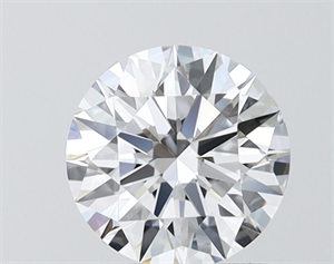 Picture of Lab Grown Diamond 1.26 Carats, Round with Ideal Cut, D Color, VVS2 Clarity and Certified by IGI