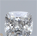 Natural Diamond 0.71 Carats, Cushion with  Cut, E Color, SI1 Clarity and Certified by GIA