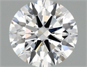 Lab Grown Diamond 1.05 Carats, Round with Ideal Cut, E Color, VS1 Clarity and Certified by IGI