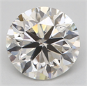 Natural Diamond 0.72 Carats, Round with Very Good Cut, I Color, VVS1 Clarity and Certified by GIA