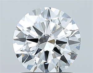Picture of Natural Diamond 1.00 Carats, Round with Excellent Cut, E Color, SI1 Clarity and Certified by GIA