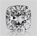 Natural Diamond 0.62 Carats, Cushion with  Cut, E Color, VVS1 Clarity and Certified by GIA