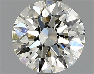 Picture of Natural Diamond 1.00 Carats, Round with Excellent Cut, J Color, VVS2 Clarity and Certified by GIA
