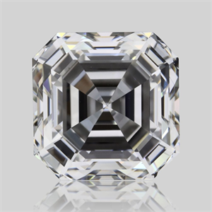 Picture of Natural Diamond 1.01 Carats, Asscher with  Cut, F Color, VVS2 Clarity and Certified by GIA