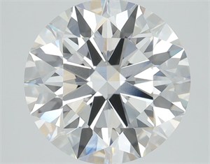 Picture of Lab Grown Diamond 3.08 Carats, Round with Ideal Cut, E Color, VVS1 Clarity and Certified by IGI