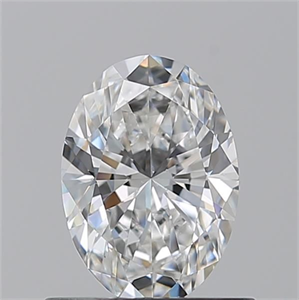 Foto Diamante Natural 0.70 quilates, Ovalado , Color E, claridad SI1 y certificado GIA de