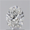 Natural Diamond 1.01 Carats, Oval with  Cut, F Color, VS1 Clarity and Certified by GIA