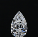 Diamante Natural 2.10 quilates, De pera , Color D, claridad FL y certificado GIA