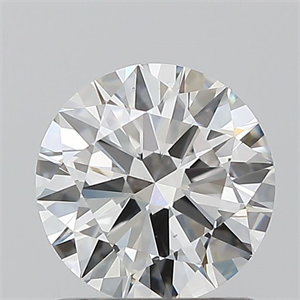 Foto Diamante Natural 1.00 quilates, Redondo , Color F, claridad SI1 y certificado GIA de