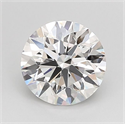 Lab Grown Diamond 1.53 Carats, Round with Ideal Cut, E Color, VVS2 Clarity and Certified by IGI