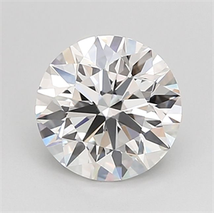 Picture of Lab Grown Diamond 1.53 Carats, Round with Ideal Cut, E Color, VVS2 Clarity and Certified by IGI