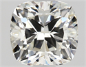 Natural Diamond 0.83 Carats, Cushion with  Cut, I Color, VS1 Clarity and Certified by GIA