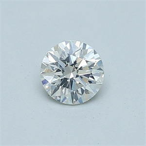 Foto Diamante Natural 0.40 quilates, Redondo , Color I, claridad SI1 y certificado GIA de