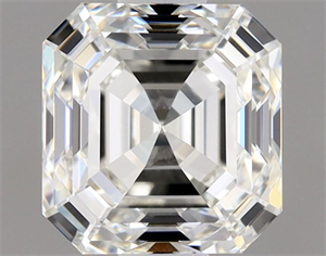 Picture of Natural Diamond 1.01 Carats, Asscher with  Cut, J Color, VS1 Clarity and Certified by GIA