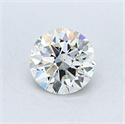 Natural Diamond 0.70 Carats, Round with Excellent Cut, J Color, VS2 Clarity and Certified by GIA