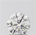 Lab Grown Diamond 1.02 Carats, Round with Ideal Cut, H Color, VVS2 Clarity and Certified by IGI