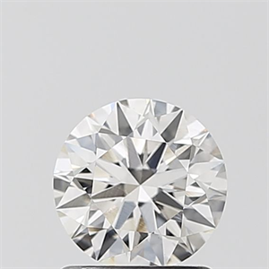 Picture of Lab Grown Diamond 1.02 Carats, Round with Ideal Cut, H Color, VVS2 Clarity and Certified by IGI