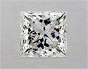 Natural Diamond 1.21 Carats, Princess with  Cut, I Color, SI2 Clarity and Certified by GIA