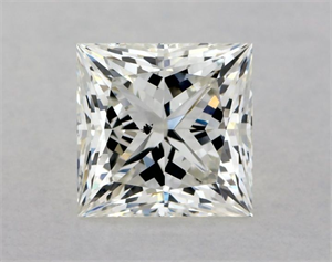 Picture of Natural Diamond 1.21 Carats, Princess with  Cut, I Color, SI2 Clarity and Certified by GIA