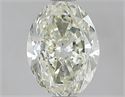 Diamante Natural 1.20 quilates, Ovalado , Color L, claridad SI1 y certificado GIA