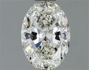 Picture of Natural Diamond 1.21 Carats, Oval with  Cut, J Color, SI1 Clarity and Certified by IGI