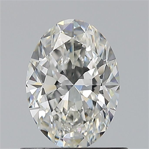 Picture of Natural Diamond 0.70 Carats, Oval with  Cut, H Color, VVS2 Clarity and Certified by GIA