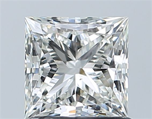 Picture of Natural Diamond 1.02 Carats, Princess with  Cut, I Color, VS2 Clarity and Certified by GIA