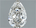 Natural Diamond 1.01 Carats, Pear with  Cut, H Color, VS2 Clarity and Certified by IGI