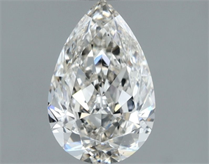 Picture of Natural Diamond 1.01 Carats, Pear with  Cut, H Color, VS2 Clarity and Certified by IGI