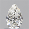 Natural Diamond 0.51 Carats, Pear with  Cut, G Color, VS1 Clarity and Certified by GIA